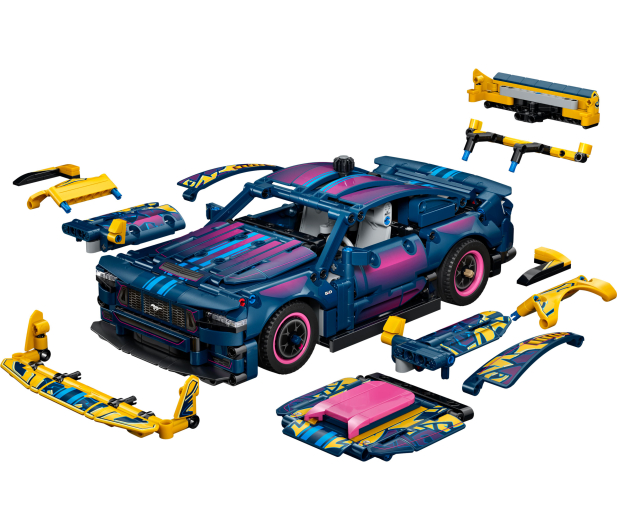 LEGO TECHNIC 42236 Warsztat tuningowy: samochód Ford Mustang GT - 1547398 - zdjęcie 3